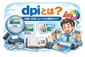dpiをイメージするイラスト画像