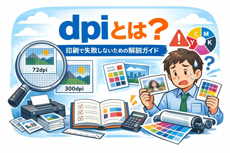 dpiをイメージするイラスト画像