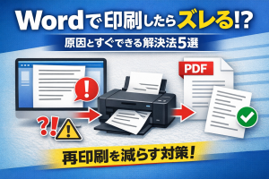 wordで印刷したらずれる_イメージ画像