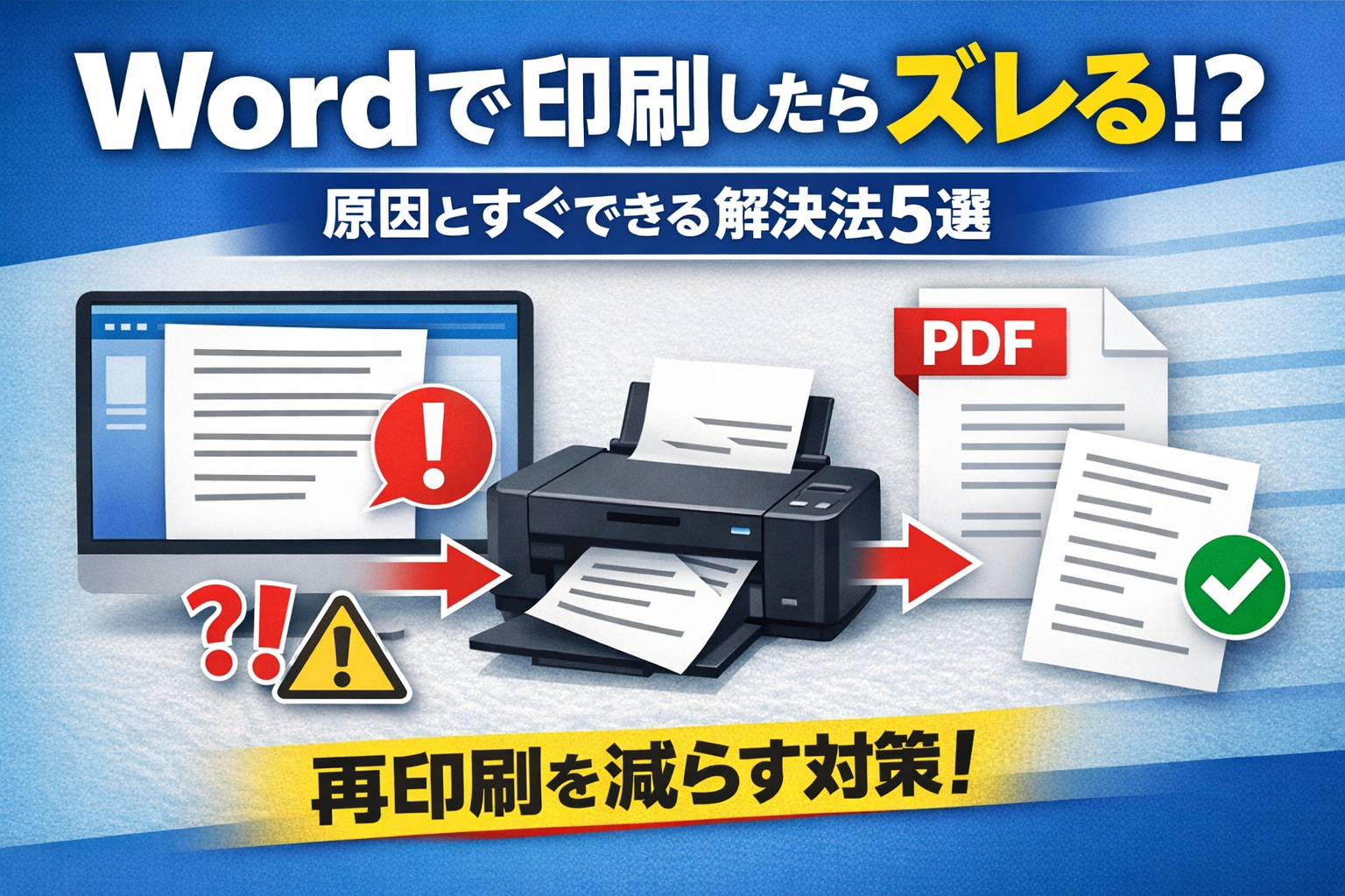 wordで印刷したらずれる_イメージ画像