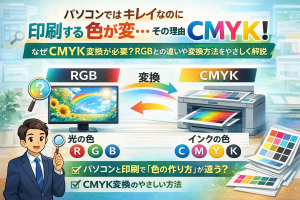 RGBとCMYKのイメージ画像