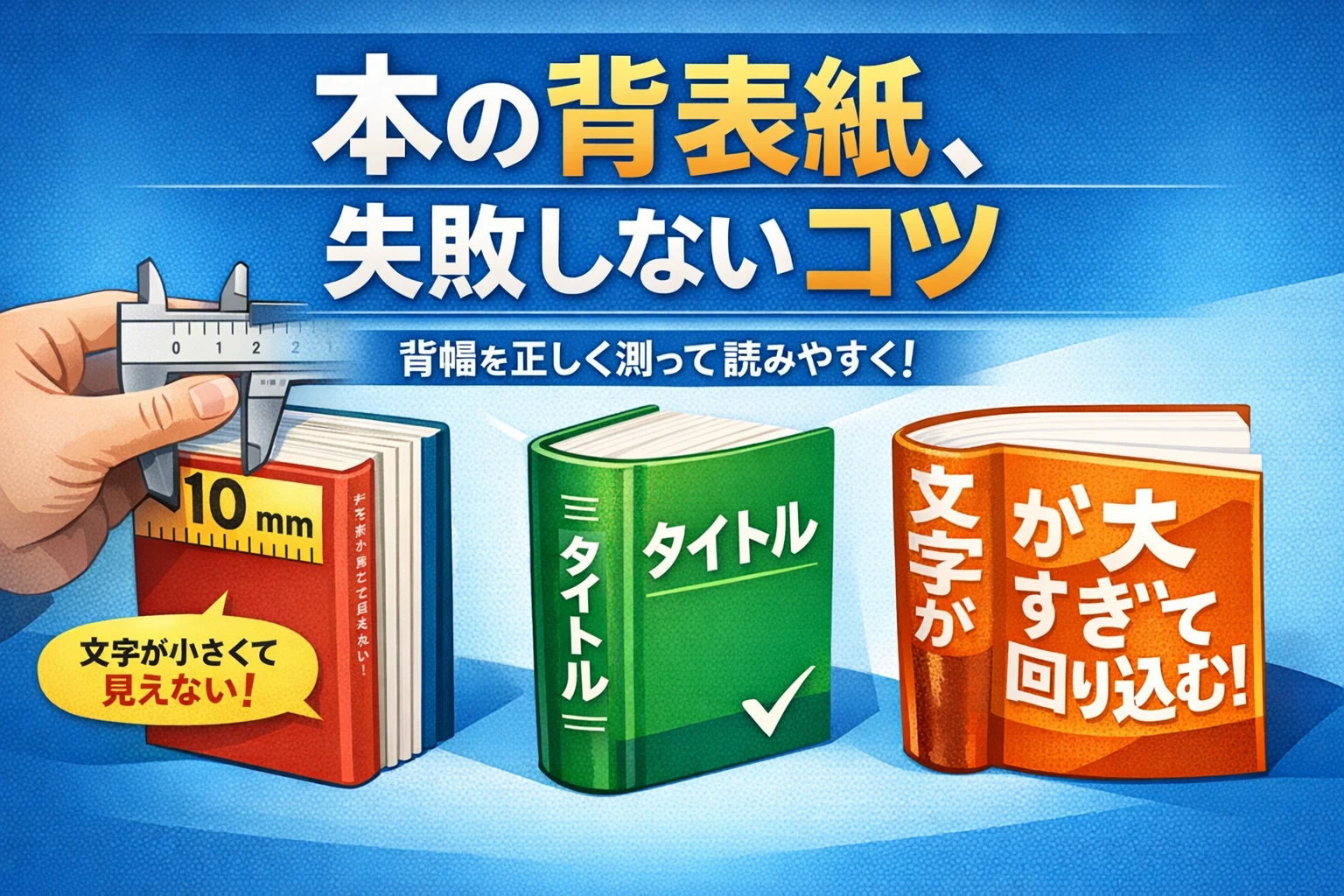 本の背表紙_失敗しないコツ